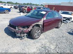 2015 Honda Accord Lx Maroon vin: 1HGCR2F30FA111703