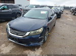 2015 Honda Accord Lx Blue vin: 1HGCR2F30FA114147