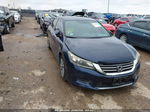 2015 Honda Accord Lx Blue vin: 1HGCR2F30FA114147