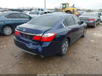 2015 Honda Accord Lx Blue vin: 1HGCR2F30FA114147