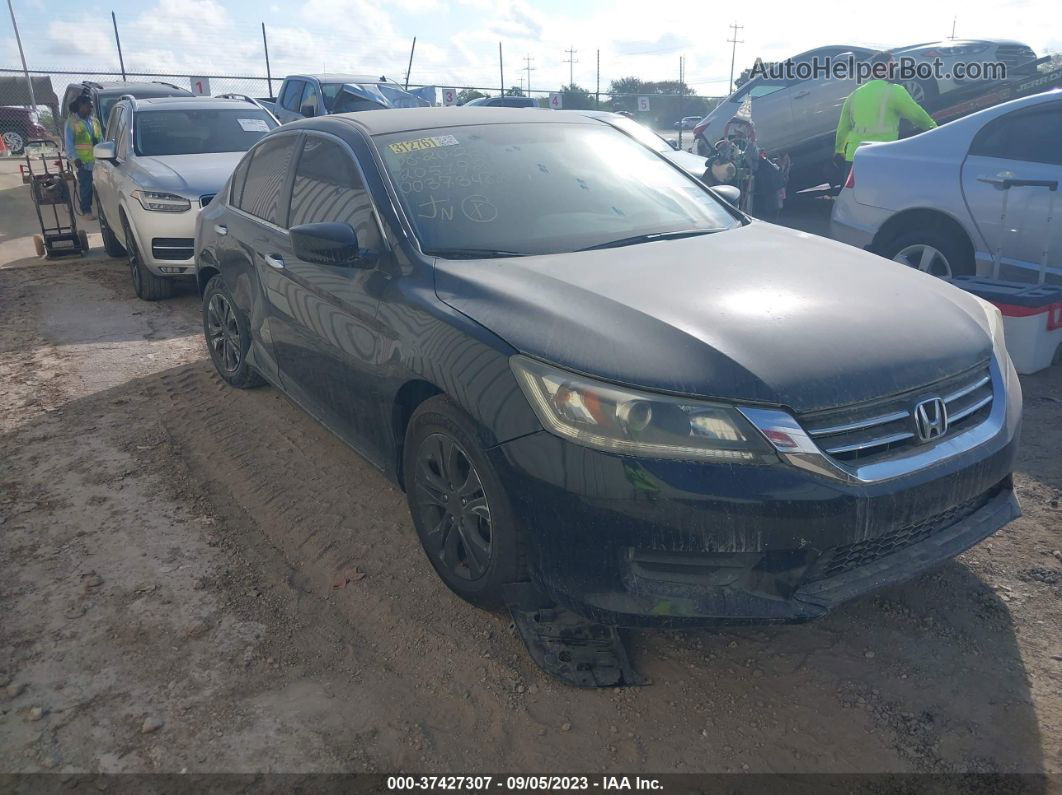 2015 Honda Accord Sedan Lx Black vin: 1HGCR2F30FA205192