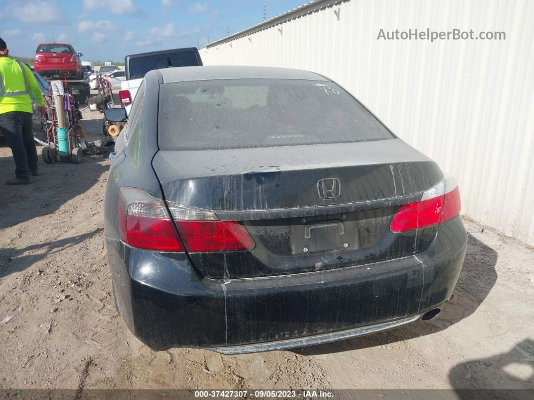 2015 Honda Accord Sedan Lx Black vin: 1HGCR2F30FA205192