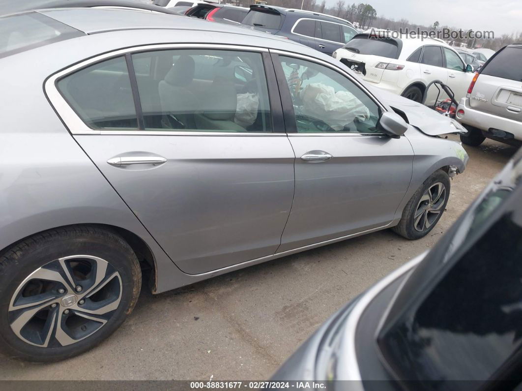 2016 Honda Accord Lx Silver vin: 1HGCR2F30GA166783