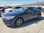 2016 Honda Accord Lx Blue vin: 1HGCR2F30GA198553