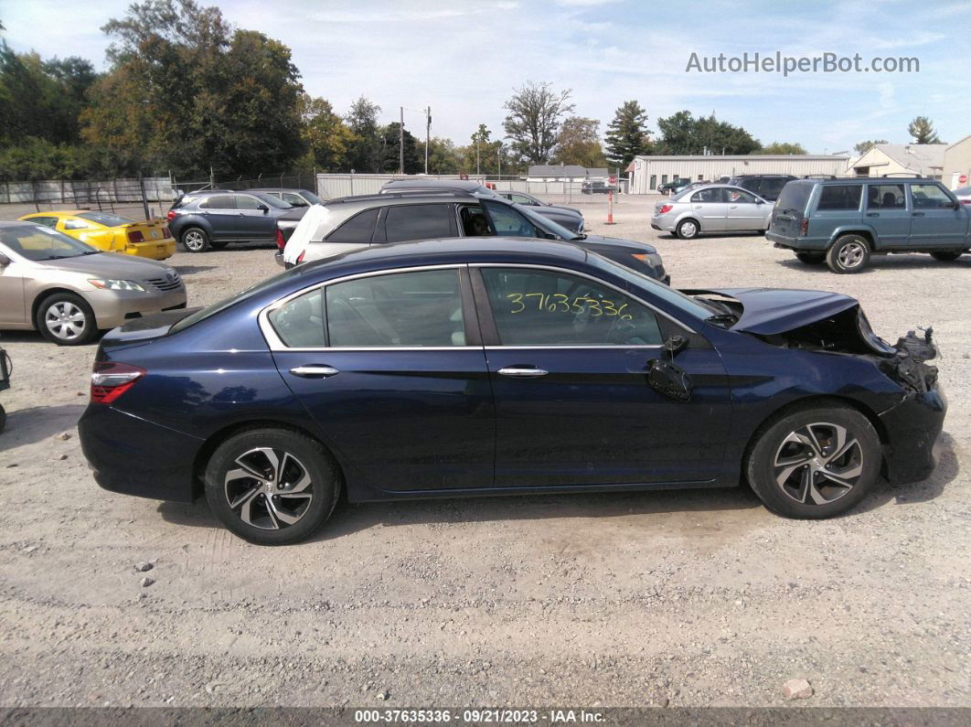 2017 Honda Accord Sedan Lx Blue vin: 1HGCR2F30HA094470