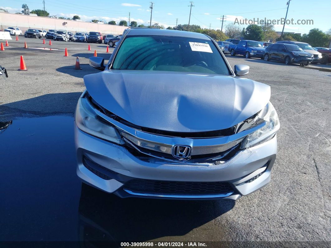 2017 Honda Accord Lx Gray vin: 1HGCR2F30HA142954