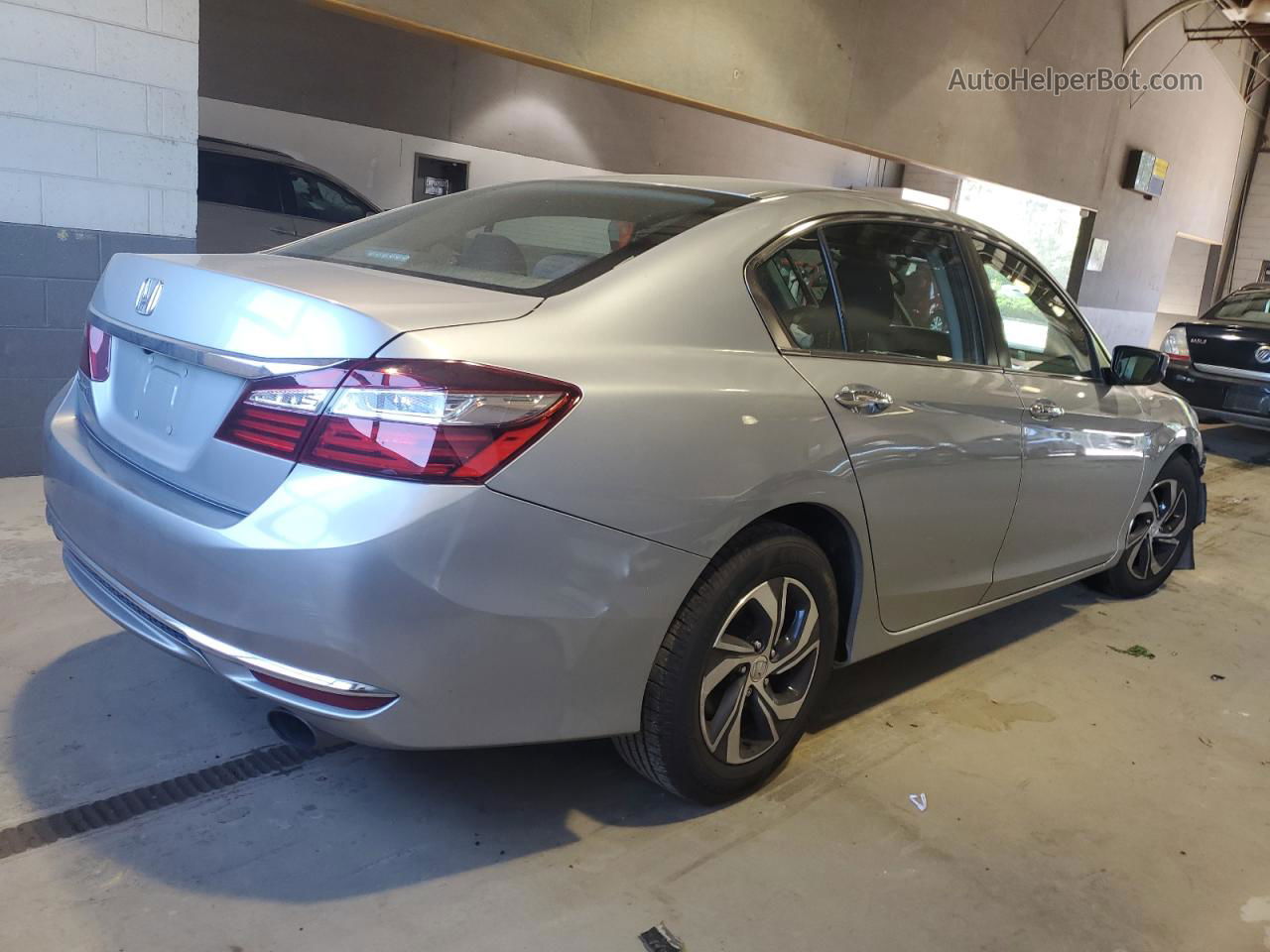 2017 Honda Accord Lx Silver vin: 1HGCR2F30HA159687