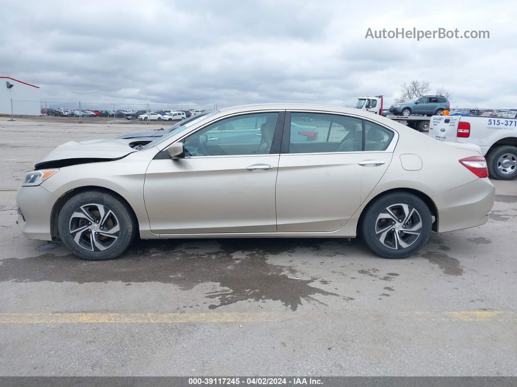 2017 Honda Accord Lx Золотой vin: 1HGCR2F30HA180944