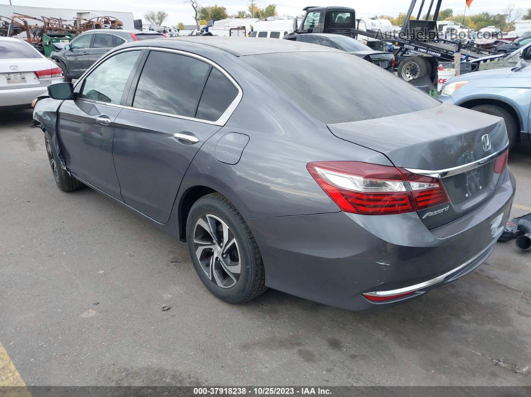 2017 Honda Accord Lx Серый vin: 1HGCR2F30HA188865