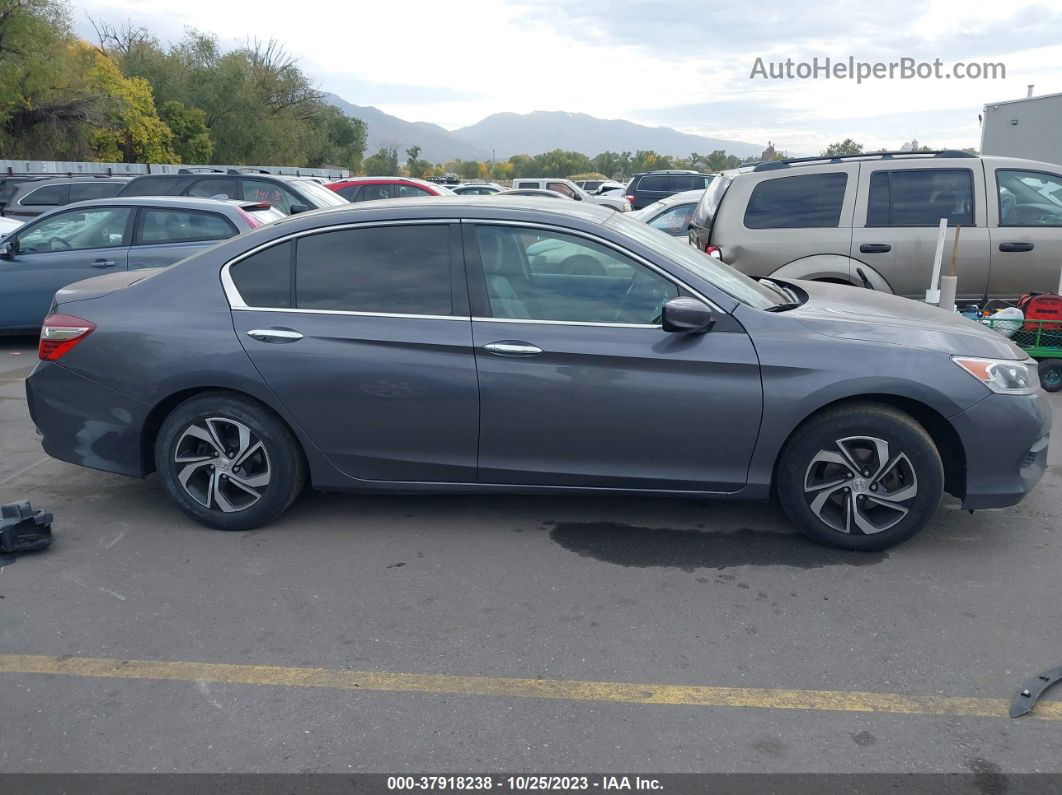 2017 Honda Accord Lx Серый vin: 1HGCR2F30HA188865