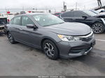 2017 Honda Accord Lx Серый vin: 1HGCR2F30HA218866