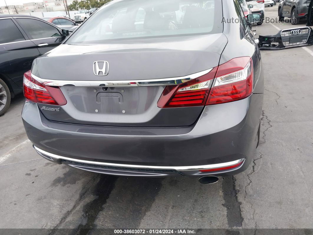 2017 Honda Accord Lx Серый vin: 1HGCR2F30HA218866