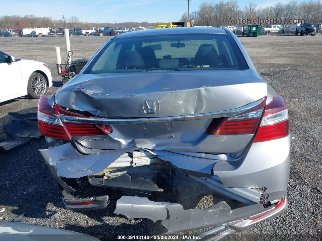 2017 Honda Accord Lx Silver vin: 1HGCR2F30HA285791