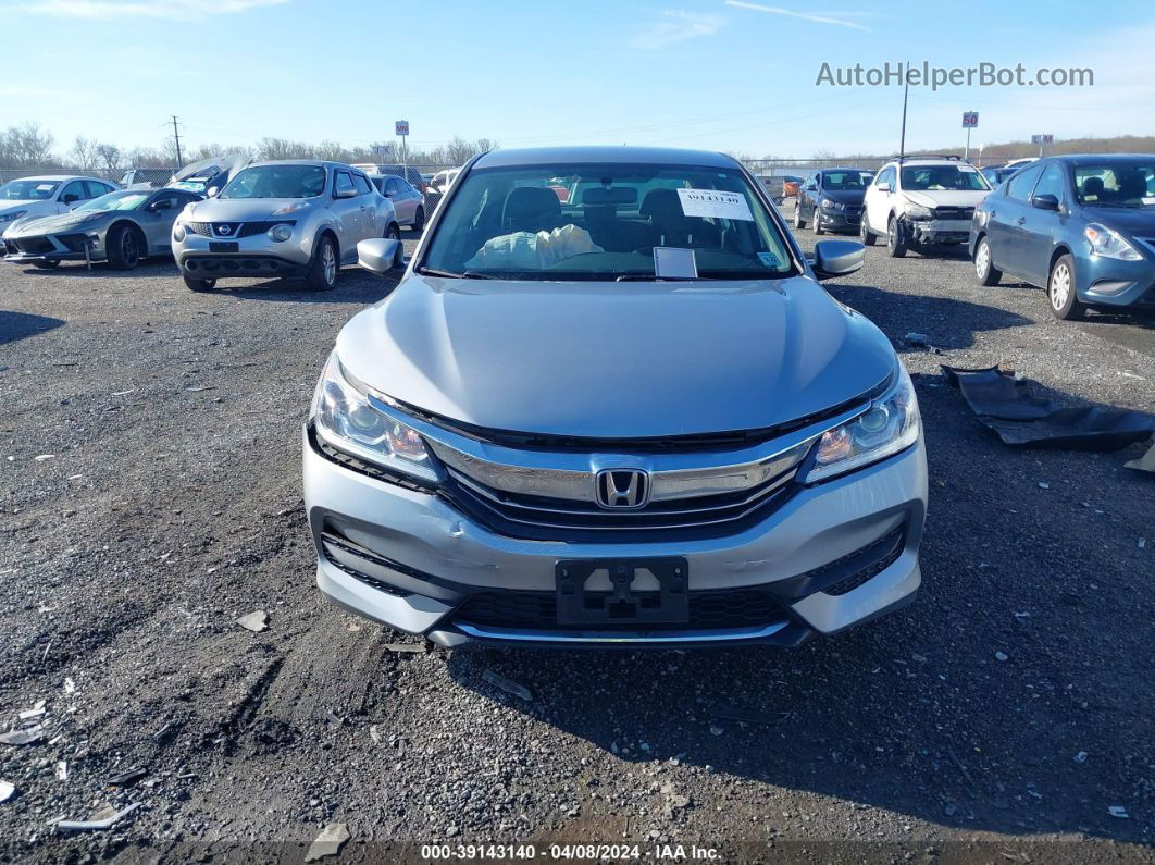 2017 Honda Accord Lx Silver vin: 1HGCR2F30HA285791