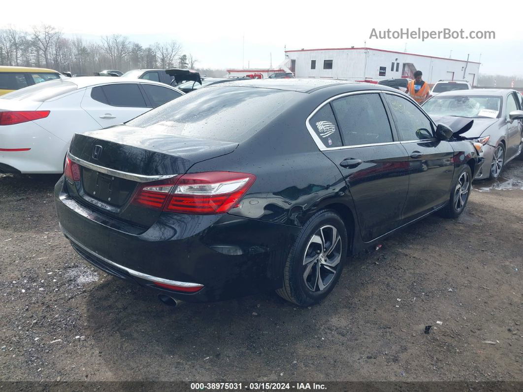 2017 Honda Accord Lx Black vin: 1HGCR2F30HA285841