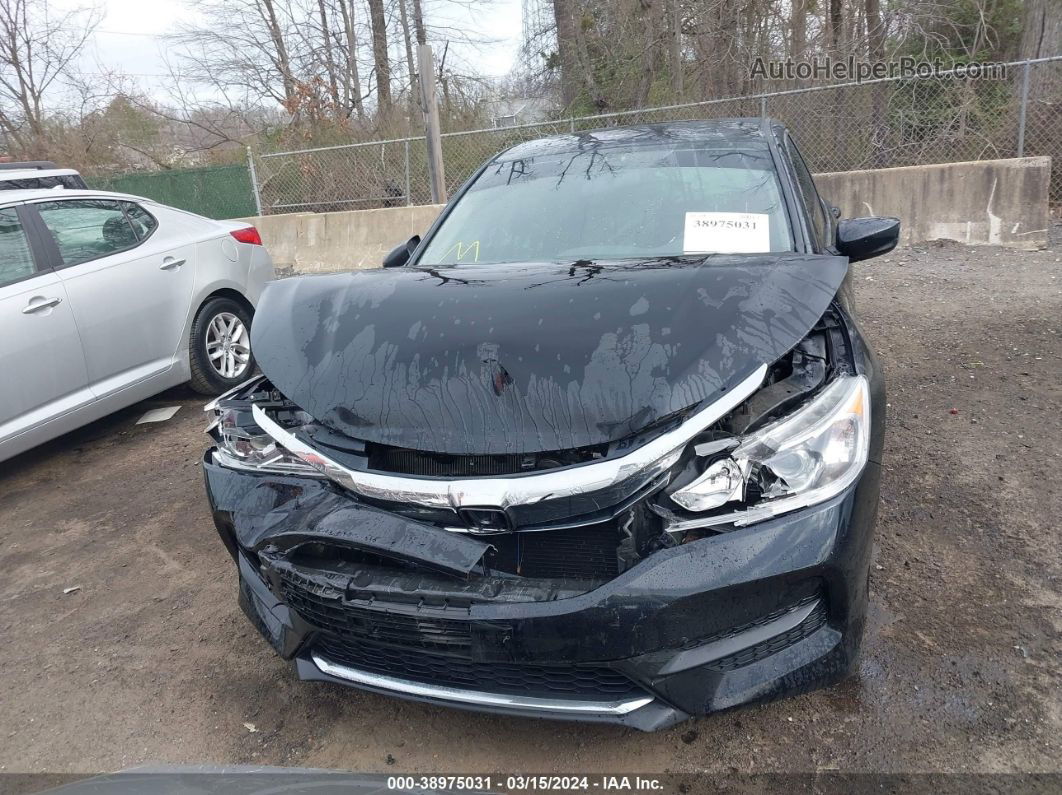 2017 Honda Accord Lx Black vin: 1HGCR2F30HA285841