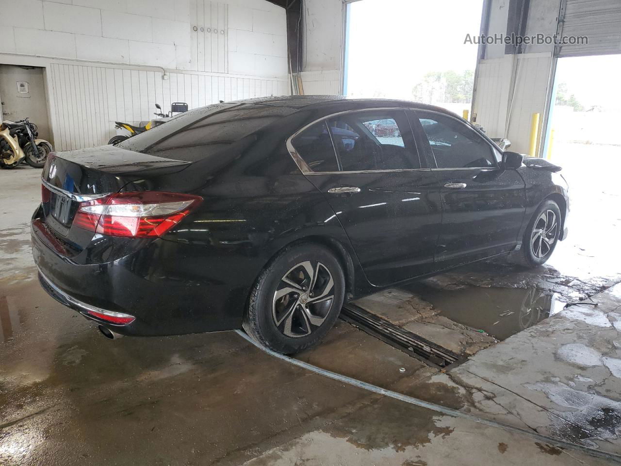 2017 Honda Accord Lx Black vin: 1HGCR2F30HA299528