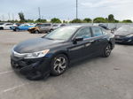 2017 Honda Accord Lx Black vin: 1HGCR2F30HA299772