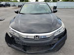 2017 Honda Accord Lx Black vin: 1HGCR2F30HA299772