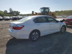 2014 Honda Accord Lx White vin: 1HGCR2F31EA051364