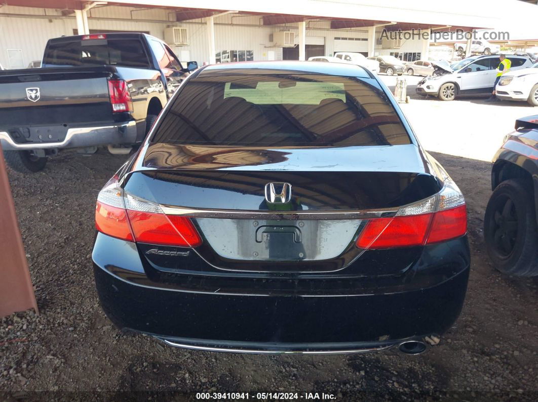 2014 Honda Accord Lx Черный vin: 1HGCR2F31EA070707