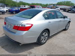 2014 Honda Accord Lx Silver vin: 1HGCR2F31EA074241