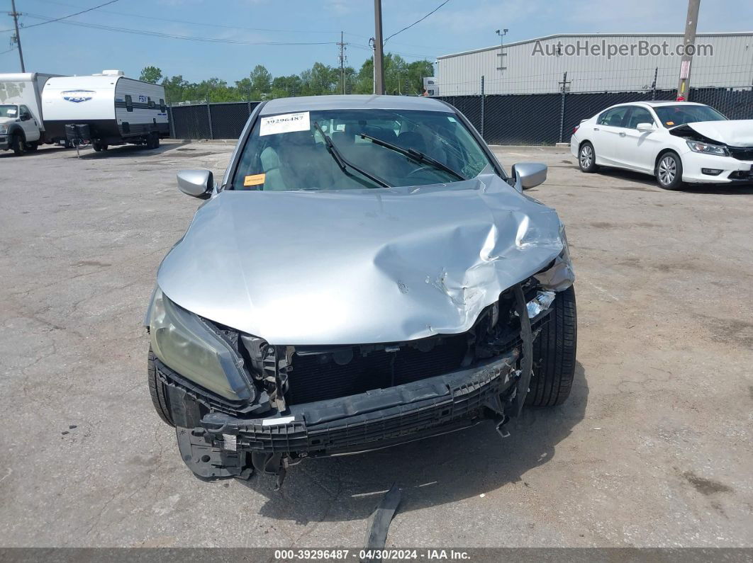 2014 Honda Accord Lx Silver vin: 1HGCR2F31EA074241