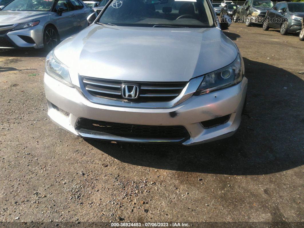 2014 Honda Accord Sdn Lx Silver vin: 1HGCR2F31EA074269