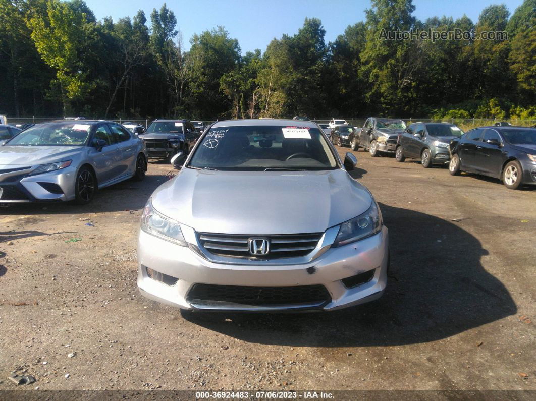 2014 Honda Accord Sdn Lx Silver vin: 1HGCR2F31EA074269