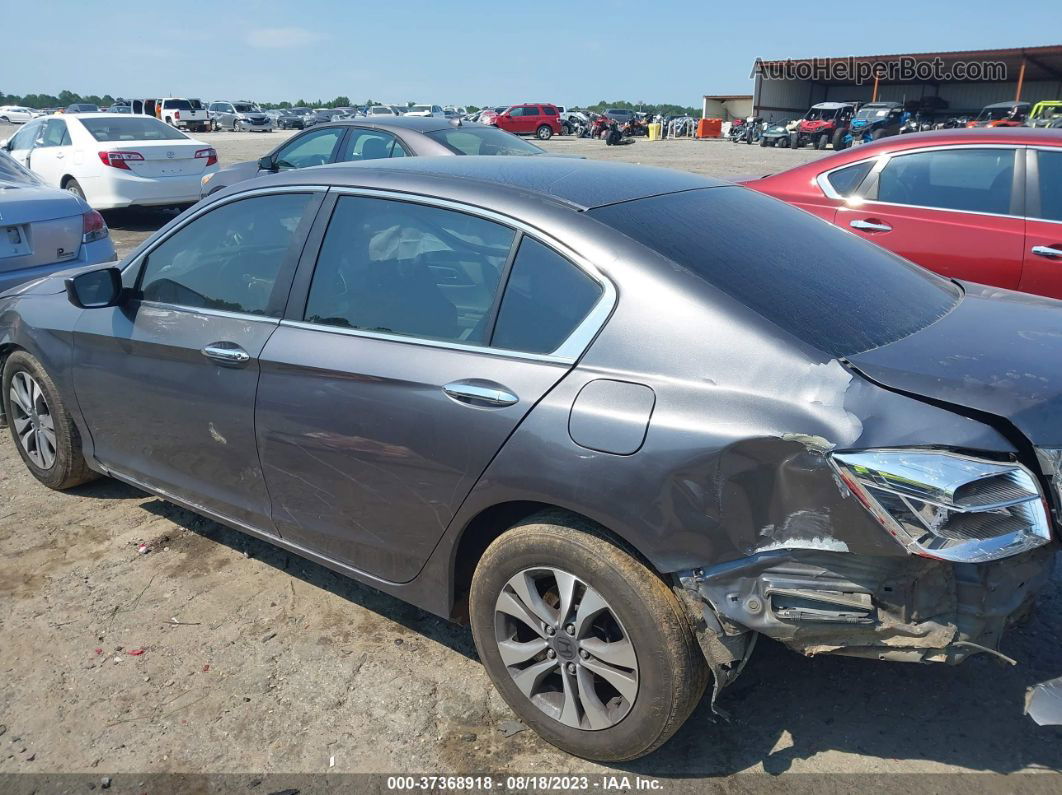 2014 Honda Accord Sdn Lx Gray vin: 1HGCR2F31EA074594