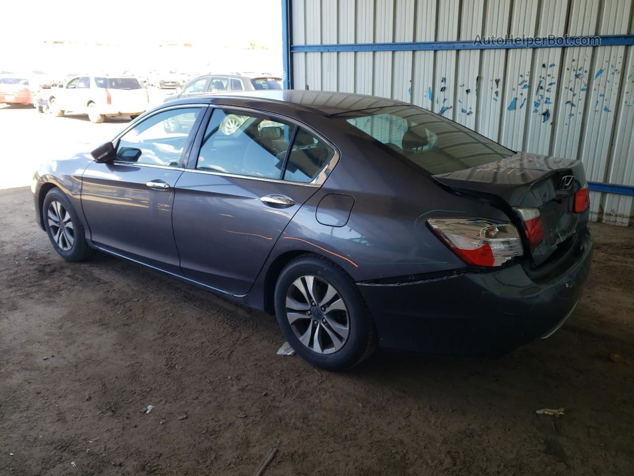 2014 Honda Accord Lx Серый vin: 1HGCR2F31EA174646