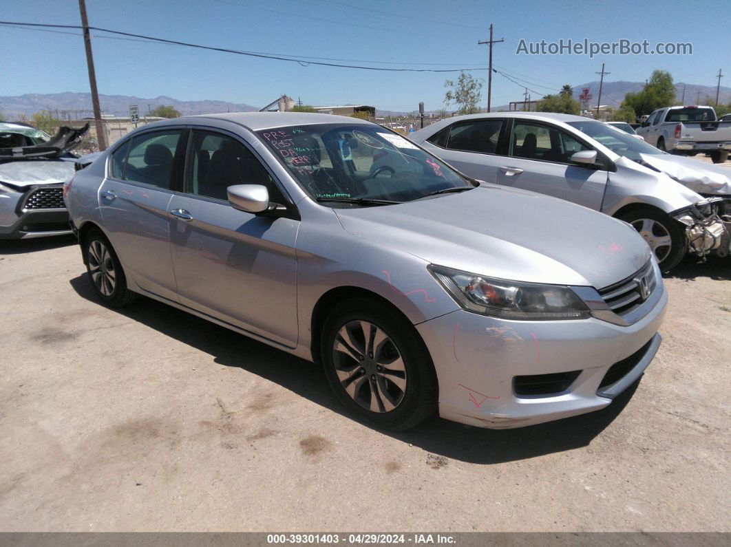 2014 Honda Accord Lx Серебряный vin: 1HGCR2F31EA203420