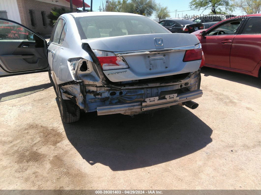 2014 Honda Accord Lx Silver vin: 1HGCR2F31EA203420