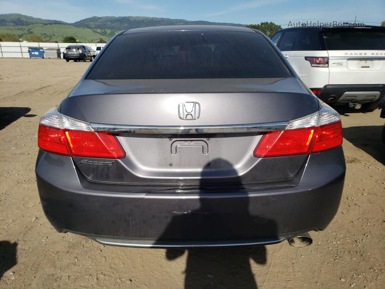 2014 Honda Accord Lx Gray vin: 1HGCR2F31EA260765