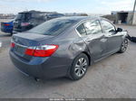 2014 Honda Accord Lx Gray vin: 1HGCR2F31EA277565