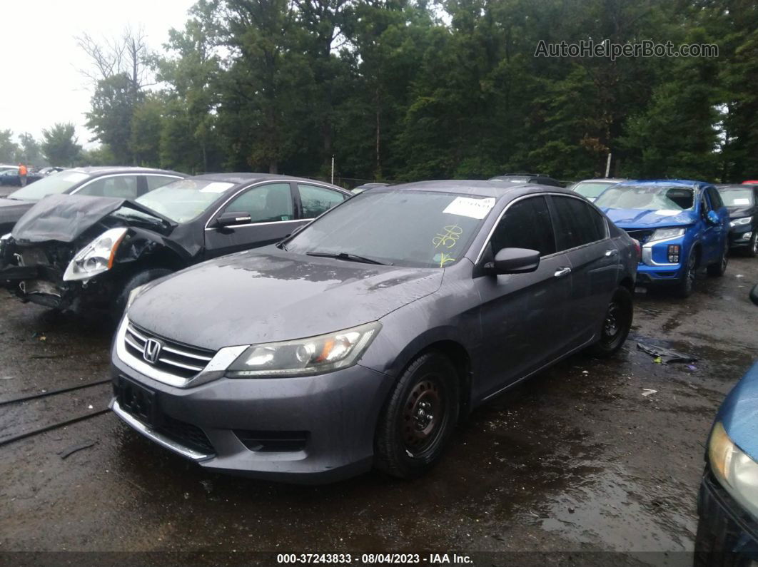 2014 Honda Accord Sdn Lx Серый vin: 1HGCR2F31EA278702