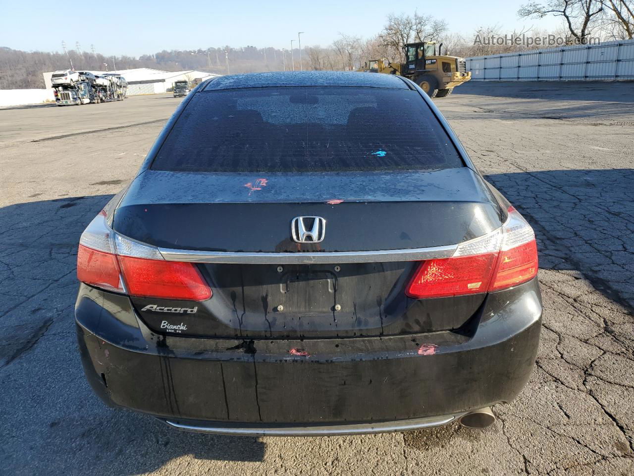 2014 Honda Accord Lx Black vin: 1HGCR2F31EA282054