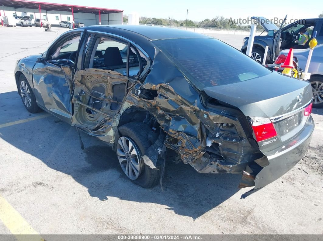 2014 Honda Accord Lx Gray vin: 1HGCR2F31EA288873