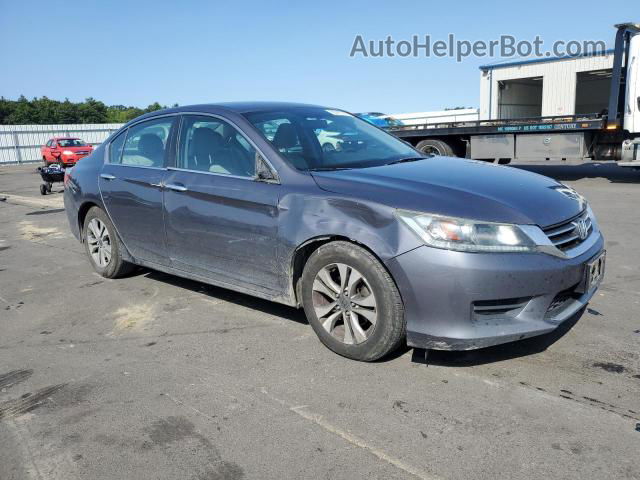 2014 Honda Accord Lx Gray vin: 1HGCR2F31EA293751