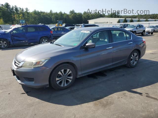 2014 Honda Accord Lx Gray vin: 1HGCR2F31EA293751