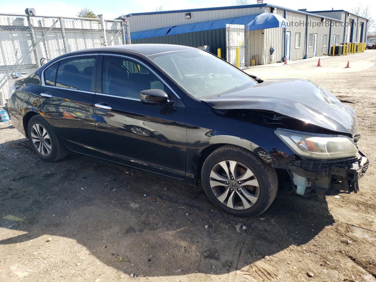 2015 Honda Accord Lx Black vin: 1HGCR2F31FA047896