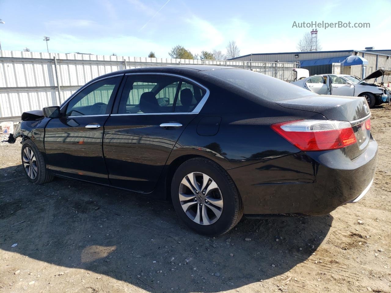 2015 Honda Accord Lx Black vin: 1HGCR2F31FA047896