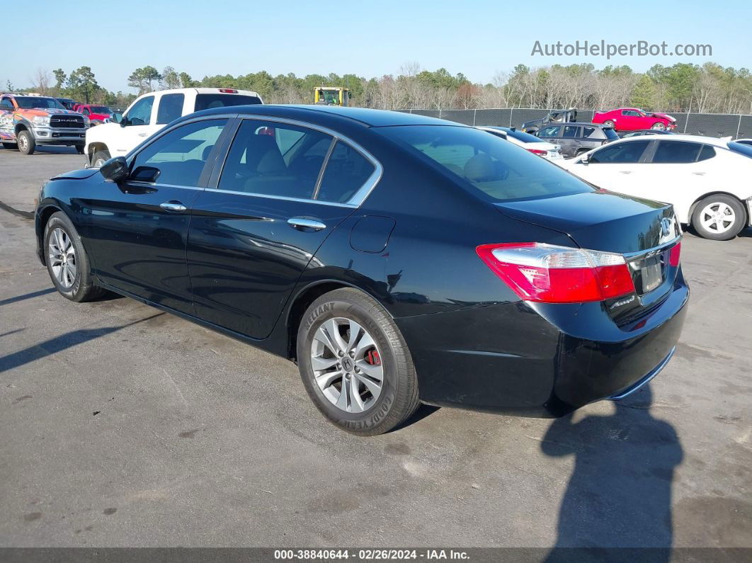 2015 Honda Accord Lx Черный vin: 1HGCR2F31FA144967