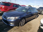 2015 Honda Accord Lx Blue vin: 1HGCR2F31FA173689