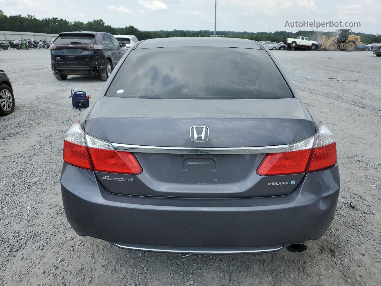 2015 Honda Accord Lx Gray vin: 1HGCR2F31FA215990