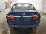 2016 Honda Accord Lx Blue vin: 1HGCR2F31GA121271