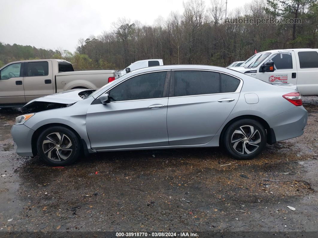 2016 Honda Accord Lx Silver vin: 1HGCR2F31GA156716