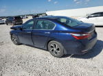 2016 Honda Accord Lx Blue vin: 1HGCR2F31GA216283