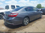 2016 Honda Accord Lx Gray vin: 1HGCR2F31GA224870