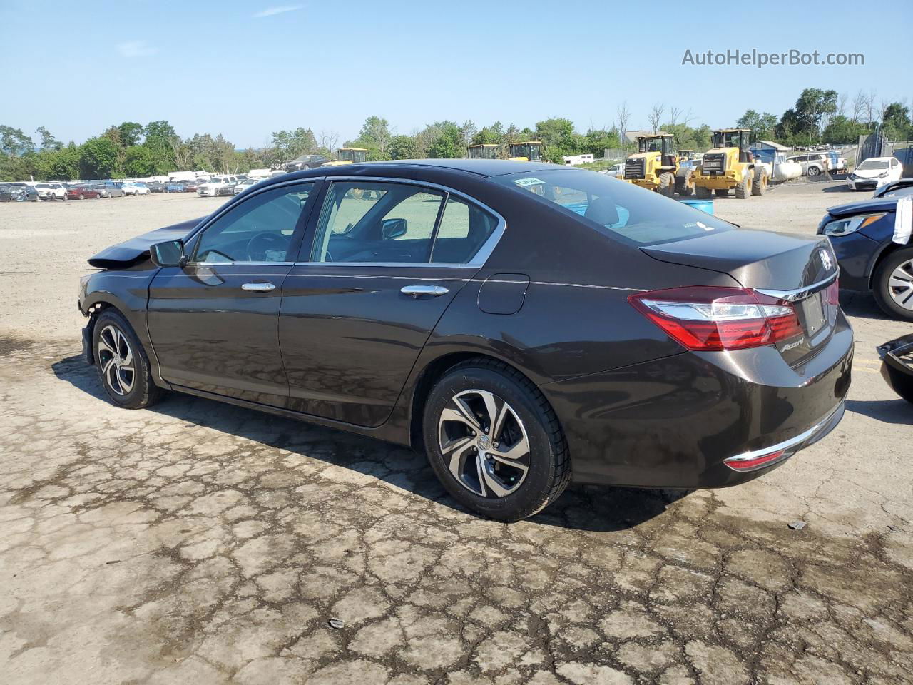 2016 Honda Accord Lx Коричневый vin: 1HGCR2F31GA240812